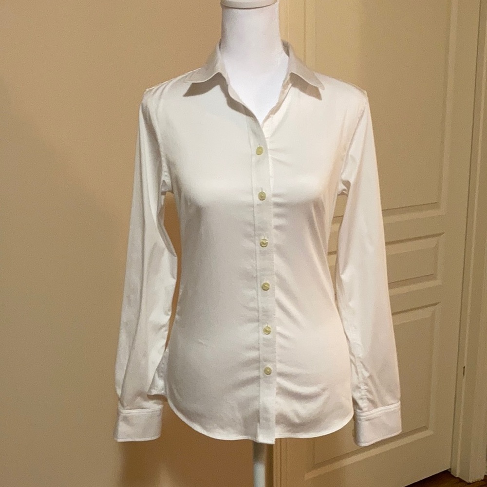 White shirt non iron banana republic